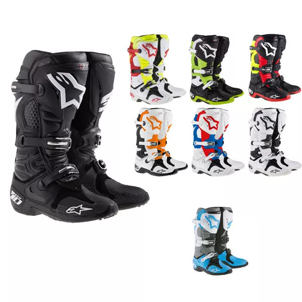 Bottes Alpinestars Tech 10 mx édition limitée Anaheim A1 Daytona D71 2