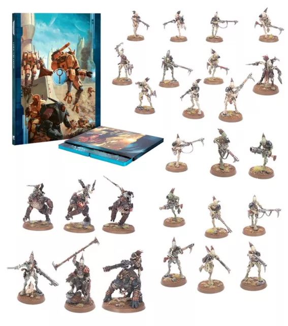 Paquete de Caza Kroot - Lote de Anuncios Múltiples Caja del Ejército • Nuevo en Sprue Krootox 40k