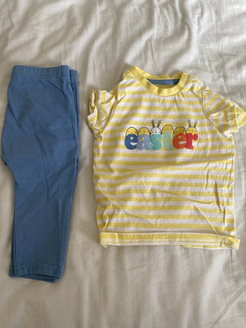 Fred & Flo Easter 6-9 Month Baby Boy Girl Unisex Outfit