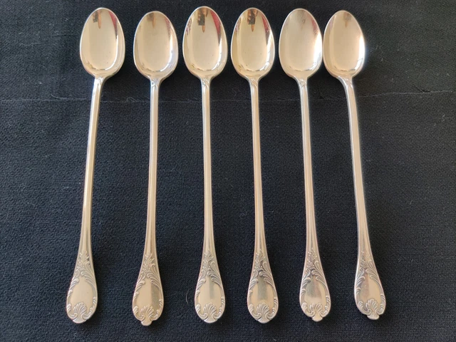 Lot De 6 Grandes Cuillères Christofle - Argenterie Française De Prestige