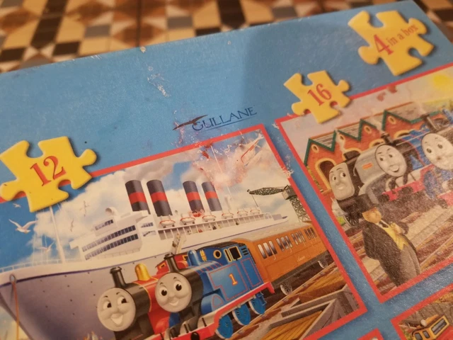 THOMAS THE TANK Engine "4 In A Box" Jigsaw Puzzle £5.00 - PicClick UK