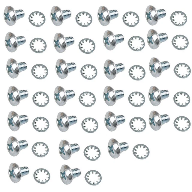 (25 Pk) Hood Bolt with Washer 5/16" 18 NC Fits International 330 300 340 350