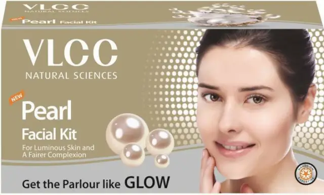 Vlcc Pearl Single Facial Kit For Luminous Skin & Fairer Complexion - 60 Gram