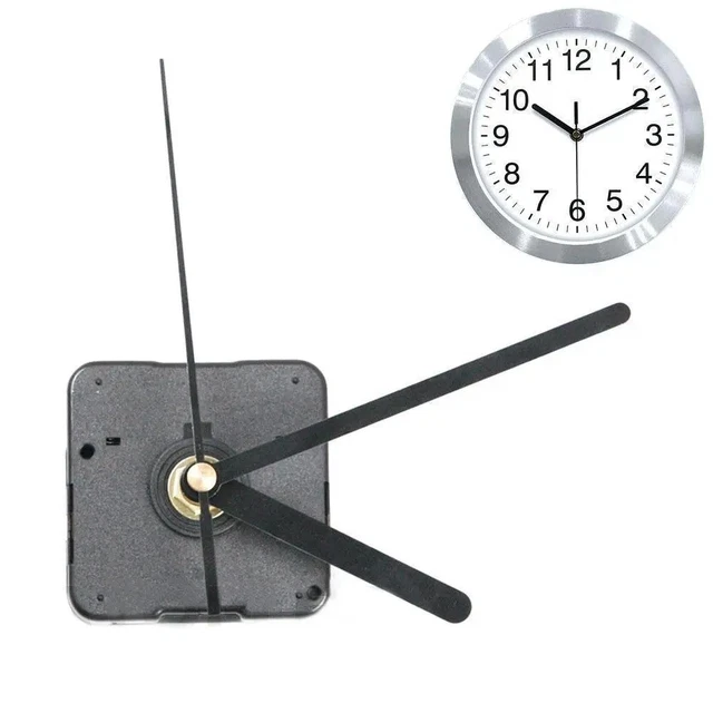 Meccanismo di movimento al quarzo per orologio da parete fai da te, alimentato a batteria, parti di ricambio per riparazioni fai da te | Leroy Merlin