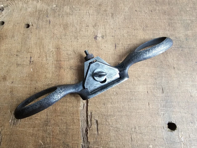 Vintage Edward Preston Spokeshave Curved Sole Woodworking Tools