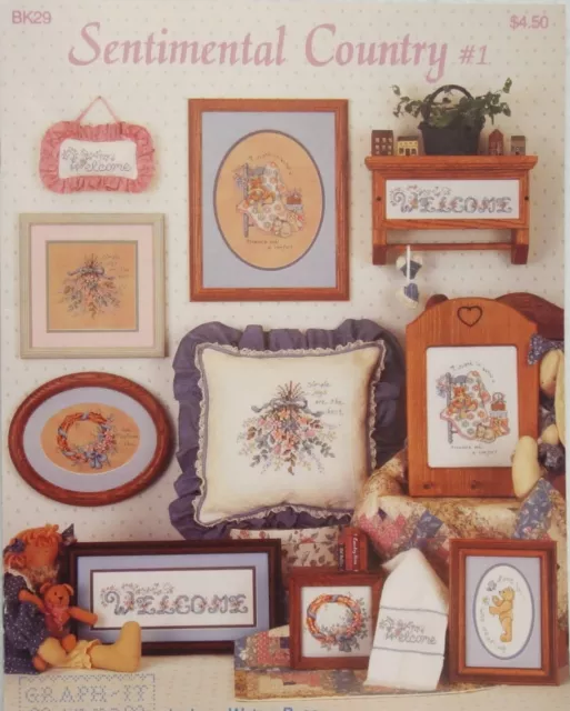 Jeremiah Junction Christmas at the Junction Cross Stitch Pattern Leaflet
