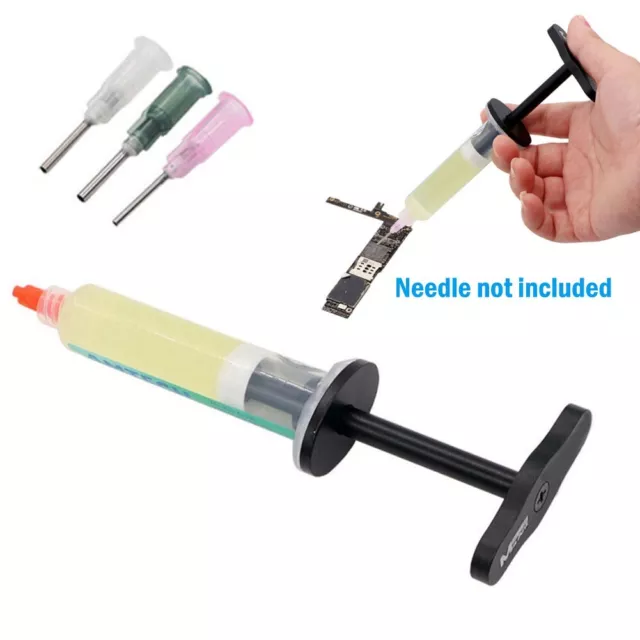 Plunger & Dispenser Needle Tips For Syringe Solder Paste Soldering Flux 3