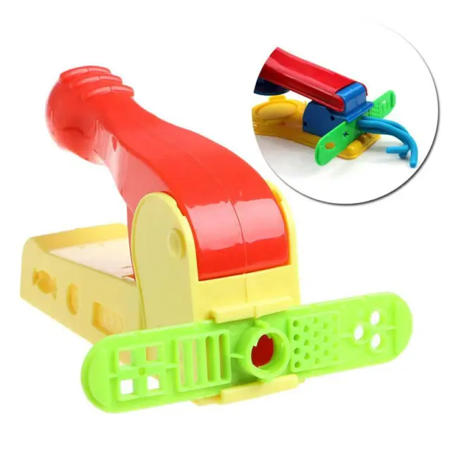 Helpful Dough Plasticine Craft Clay Extrusion Mold Tool Set Kids Learn Play Toys