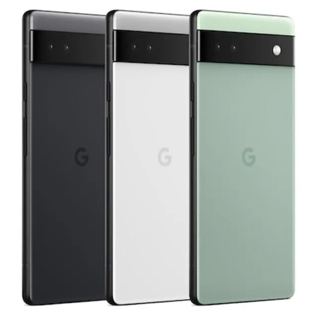 GOOGLE PIXEL 6A 5G GX7AS - 128GB - Black Green White - (Unlocked ...