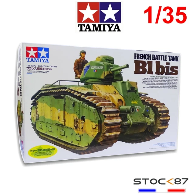 T35682# maquette Tamiya Char B1 BIS 1/35  - 35282