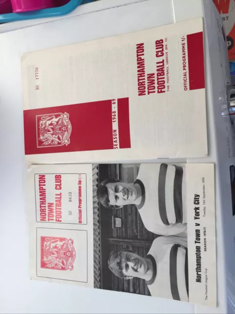 northampton town football programmes