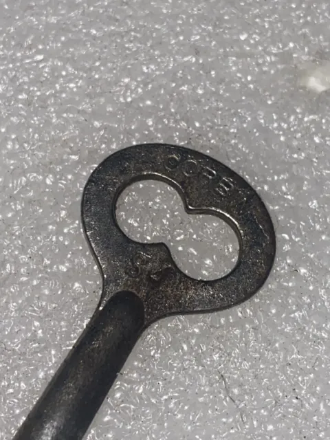 Antique Corbin  Mortise Lock Skeleton Key #S4 Antique Door Key 2