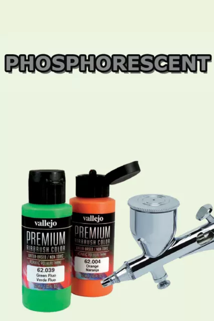 Vallejo Premium Airbrush Phosphorescent 62040 Colori Vallejo