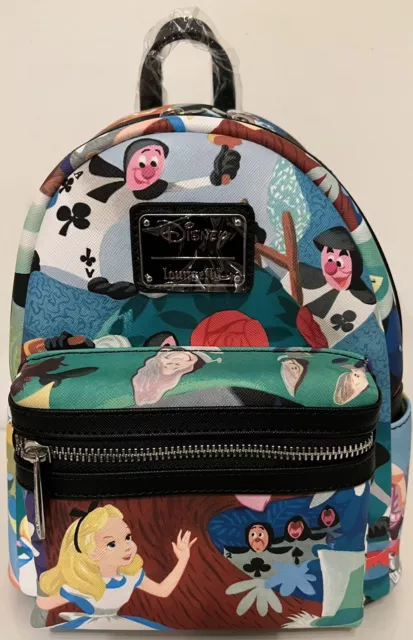 Disney Loungefly Mini Backpack Alice in Wonderland Mary Blair