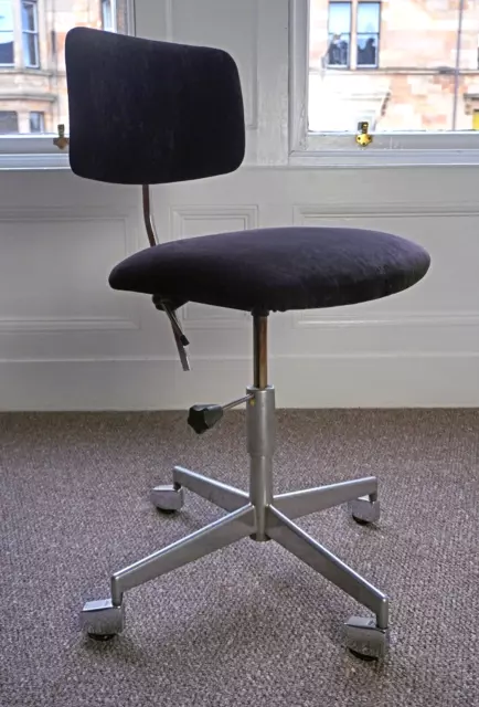 1960s Kevi Swivel Office Desk Chair by Jørgen Rasmussen for Labofa, Mid Century