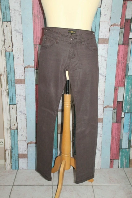 Pantalon Femme Une Saison à Paris Taille 36 Noir – Neuf Avec étiquettes, Coton