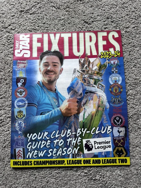 FOOTBALL FIXTURES GUIDE 2023-2024 23-24 Premier League & EFL 23/24