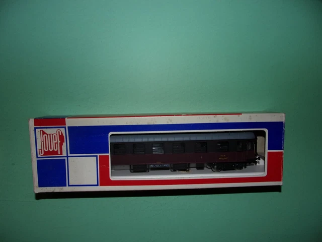 JOUEF voiture de voyageurs 1ière classe + fourgon générateur TEE 5550