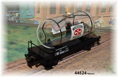 Märklin 44524 Vagone Serbatoio IN Vetro " Maltese # Nuovo IN Conf. Orig. #