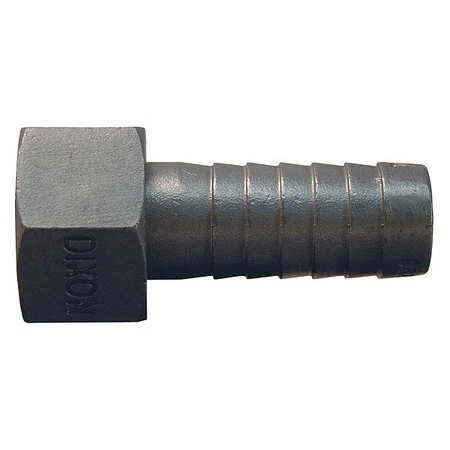 DIXON VALVE & COUPLING RES606 Short Shank Fire Hose Cplg,Hex,3/4" NPSM