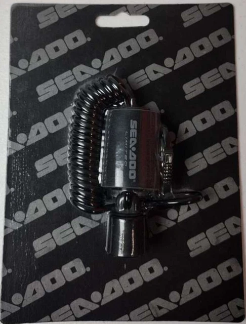 Black SeaDoo DESS Safety Floating Lanyard Key Programmable 1995 - 2011 278003010 Black SeaDoo DESS Safety Floating Lanyard Key Programmable 1995 - 2011 278003010