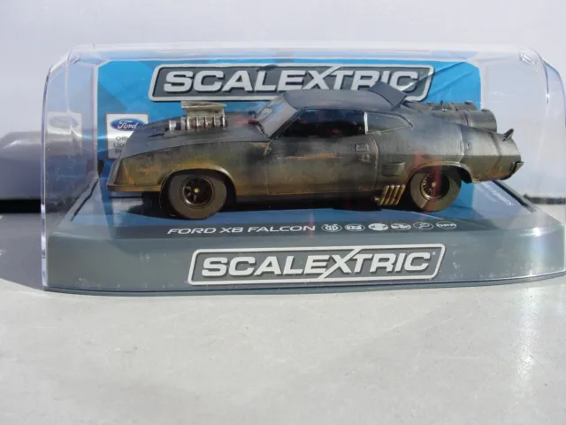 Scalextric Ford Xb Falcon  Dirty Black  C3983   1:32 Slot New Old Stock Boxed