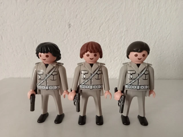 Lot PLAYMOBIL Pompiers, Gendarmes, Policiers Et Sauveteurs - Occasion, Pièces Jouées Mais En état