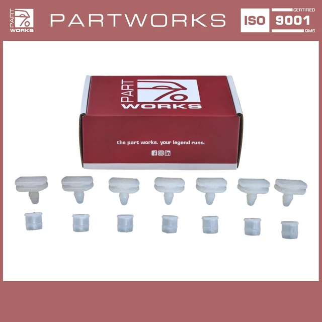 Boucher Clips Rammschutzleiste pour Porsche 911 G Sc 930 Mis en Avant 7X