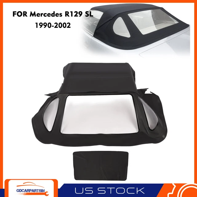 Fit For Mercedes R129 SL 1990-2002 Convertible Soft Top Replacement Black