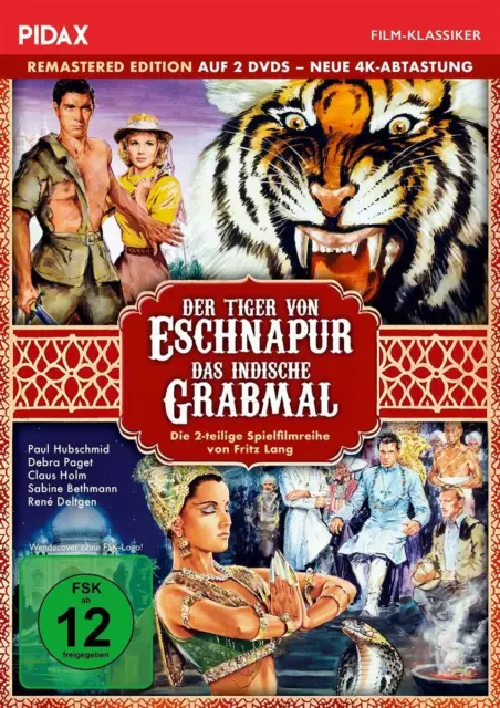 Der Tiger von Eschnapur + Das indische Grabmal - Remastered Edi (4K UHD Blu-ray)