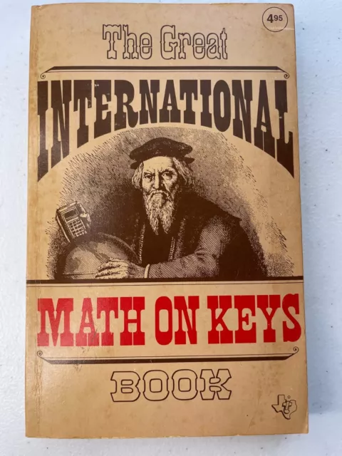 The Great International Math on Keys Book Paperback 1976