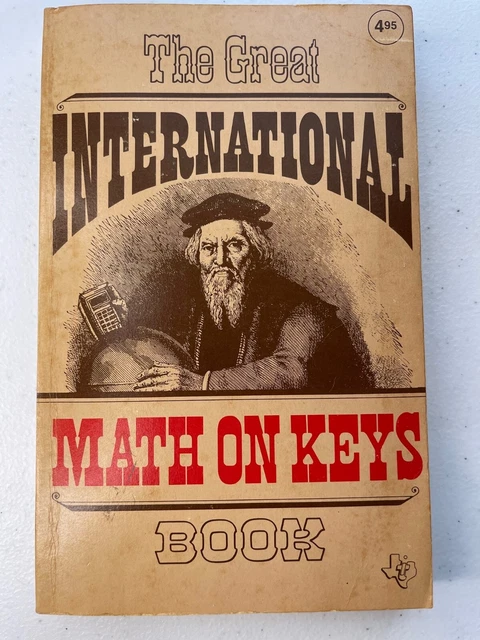The Great International Math on Keys Book Paperback 1976