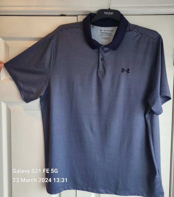 Under Armour Golf Performance Polo Shirt Size XXL.