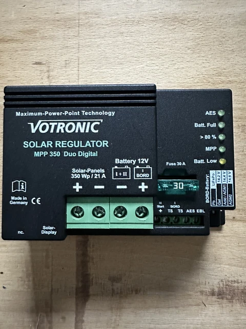 Votronic Solar-Laderegler MPP 350 Duo Digital