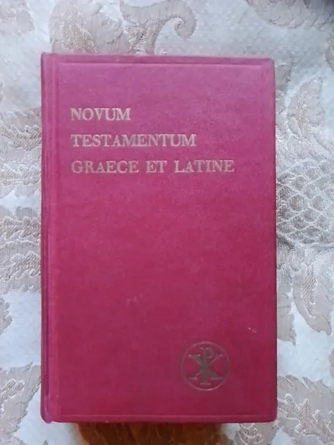 Novum Testamentum Graece Et Latine 1964