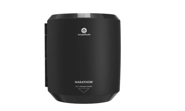 Marathon Manual Centerpull Paper Towel Dispenser Black
