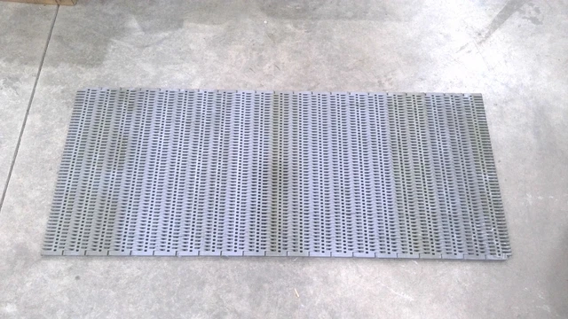 Intralox 400Fg Flush Grid Plastic Conveyor Belt, 42-1/2" Long, 17-3/4" Wide