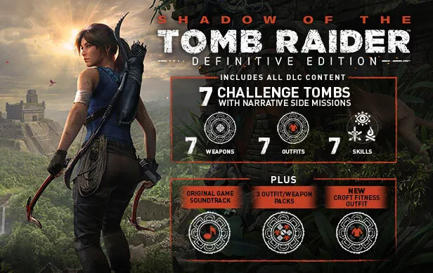 Shadow of the Tomb Raider: Definitive Edition PC Steam Key ¡ENTREGA RÁPIDA GLOBAL! 2