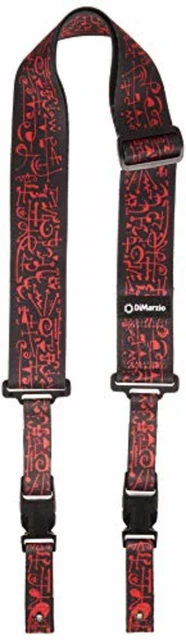DIMARZIO strap Steve Vai ClipLock - Art Strap Black DD2243 F/S w/Tracking# Japan