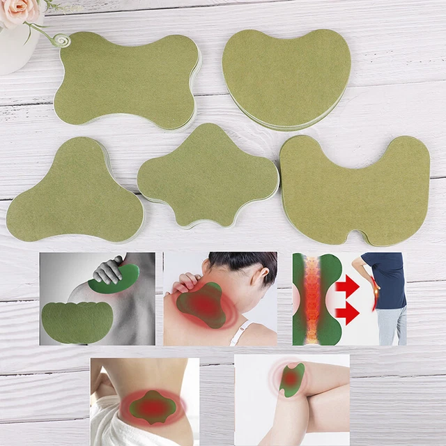 12 parches de yeso para aliviar el dolor alivio muscular lesiones terapia de calor rodilla wais TM