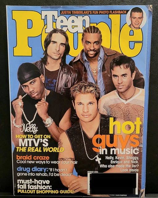 TEEN PEOPLE US 2000 Summer Backstreet Boys Feature Rare