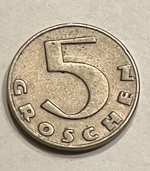 Austria 5 Groschen 1931 Coin