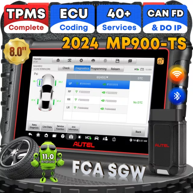 Autel  MP900 TS PRO Full TPMS Auto Bi-Directional Test Diagnostic Scanner Tool