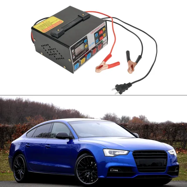 Tout Neuf Chargeur Batterie Voiture Chargeur Pure Cuivre 12V 220W 24V Batterie