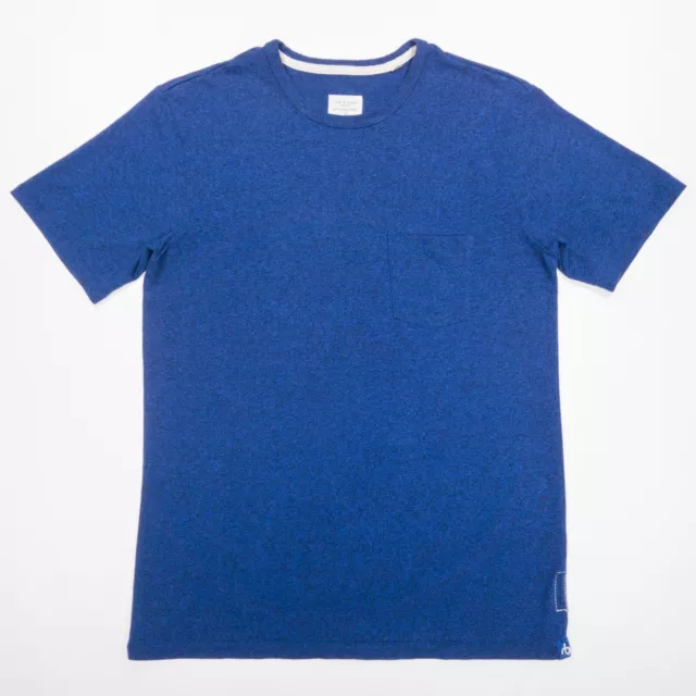 Rag & Bone Sapphire Blue Heathered Pocket Tee Short Sleeve T Shirt - S Small 3