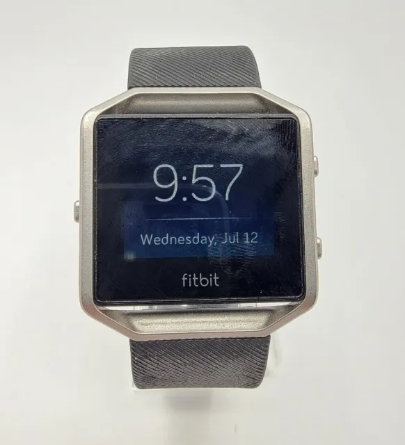 Unisex Fitbit FB502 "Blaze" Fitness Smart Activity Black Watch w/Charger