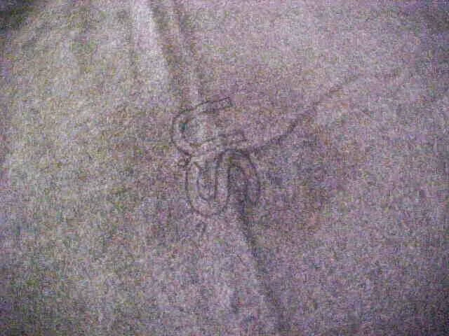 Vintage Gray Wool Military Blanket Marked U S In The Center-Corner Tag