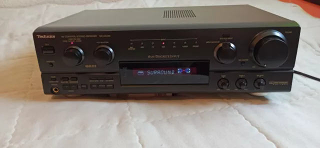 Technics Sa-Ax 530 Surround, 6 Kanal Av Receiver