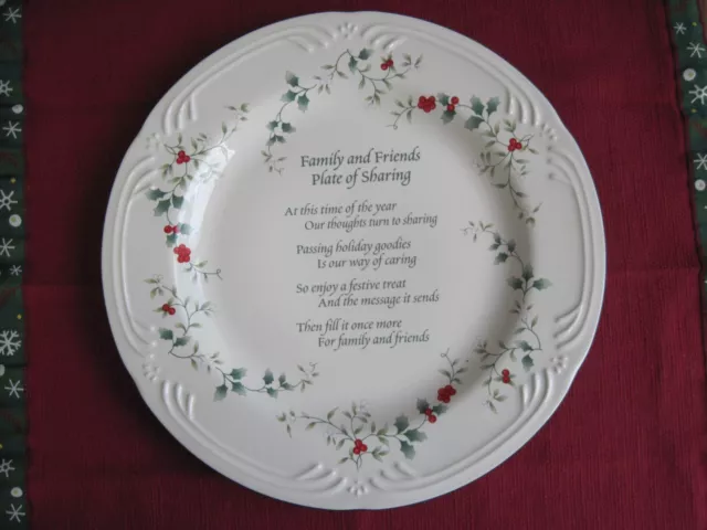 Pfaltzgraff Winterberry Family and Friends Plate of Sharing 12"