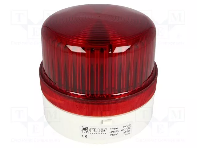 1 pcs x AUER SIGNAL - 822102900 - Signaller: lighting, continuous light, red, WL